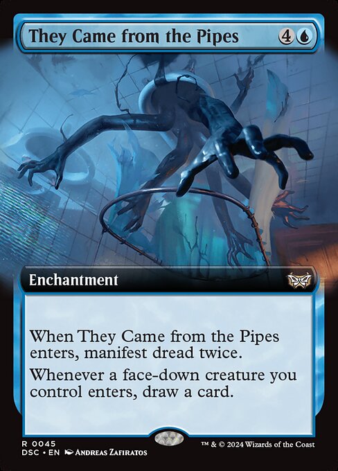 DSC: They Came from the Pipes (Extended Art) (Foil)