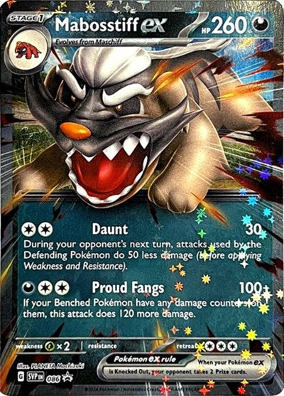 SVP: Mabosstiff ex - 086 (Holofoil)