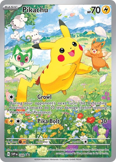 SVP: Pikachu - 088 (Holofoil)