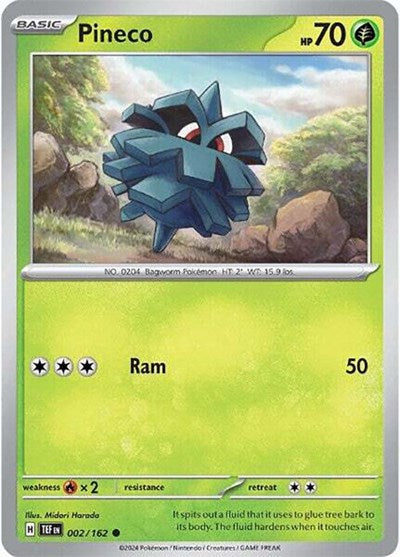 TEF: Pineco (Reverse Holofoil)