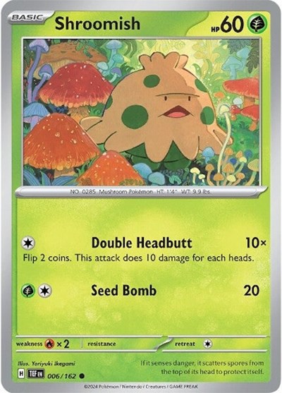TEF: Shroomish (Reverse Holofoil)