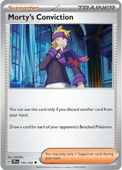 TEF: Morty's Conviction - 155/162 (Reverse Holofoil)