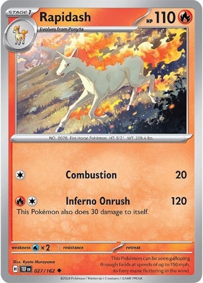 TEF: Rapidash (Reverse Holofoil)