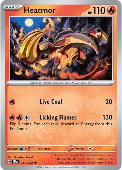 TEF: Heatmor (Reverse Holofoil)