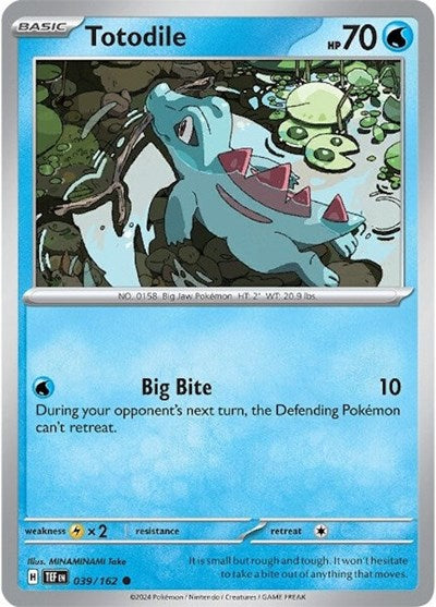 TEF: Totodile