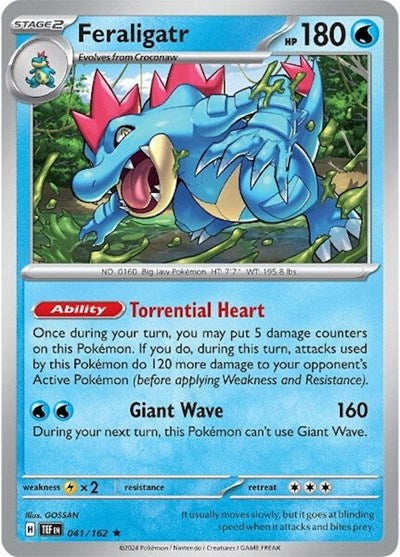 TEF: Feraligatr (Holofoil)