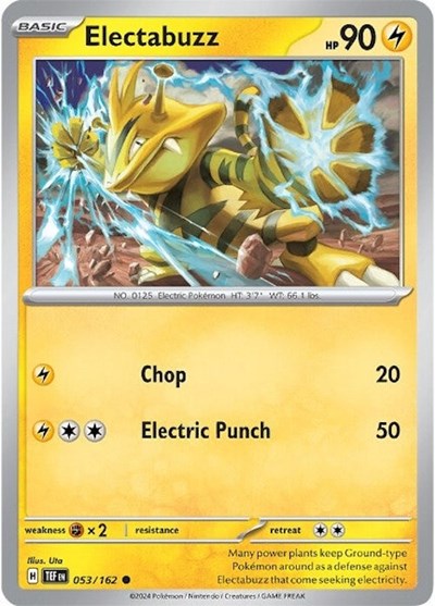 TEF: Electabuzz (Reverse Holofoil)