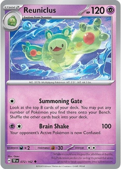TEF: Reuniclus - 072/162