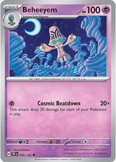 TEF: Beheeyem (Reverse Holofoil)