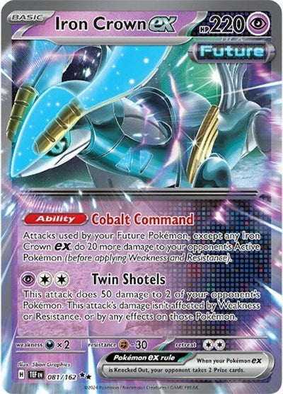 TEF: Iron Crown ex - 081/162 (Holofoil)