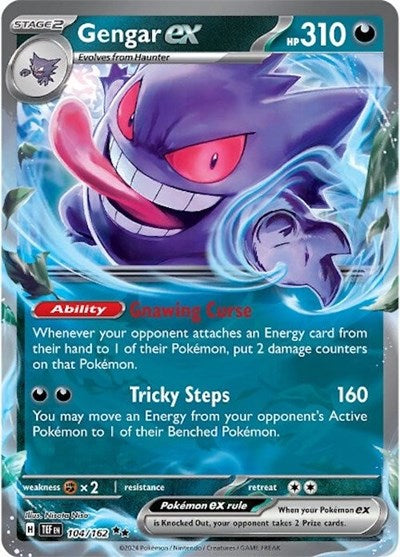 TEF: Gengar ex - 104/162 (Holofoil)