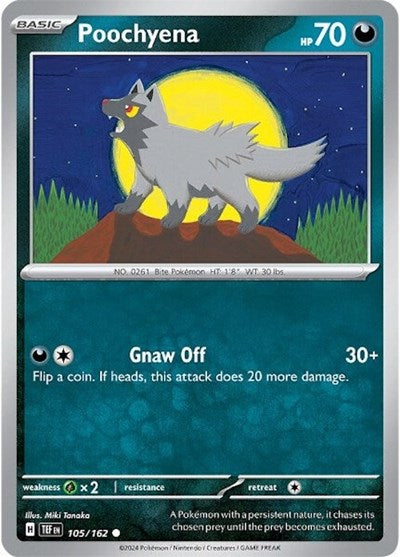TEF: Poochyena (Reverse Holofoil)