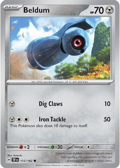 TEF: Beldum (Reverse Holofoil)