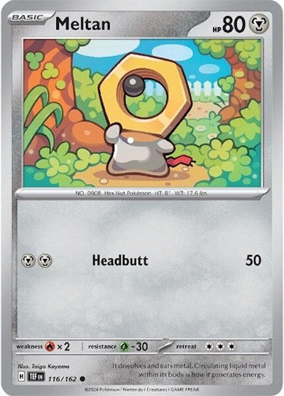 TEF: Meltan - 116/162 (Reverse Holofoil)