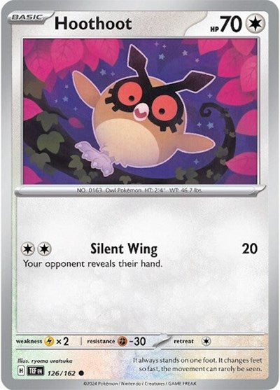 TEF: Hoothoot (Reverse Holofoil)