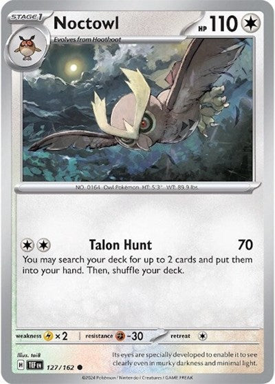 TEF: Noctowl (Reverse Holofoil)