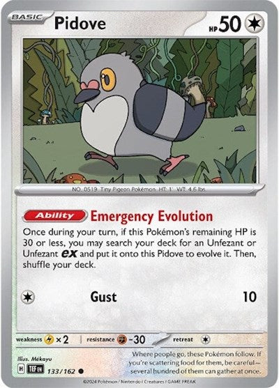 TEF: Pidove