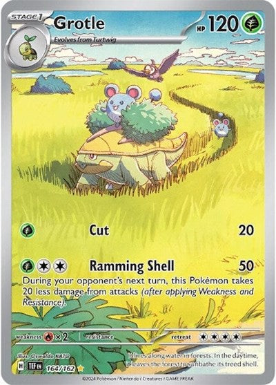 TEF: Grotle - 164/162 (Holofoil)