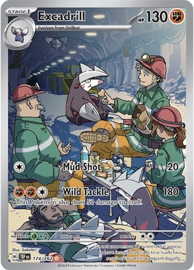 TEF: Excadrill - 174/162 (Holofoil)