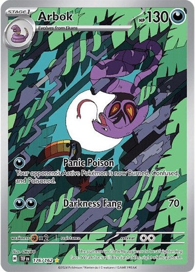TEF: Arbok - 176/162 (Holofoil)