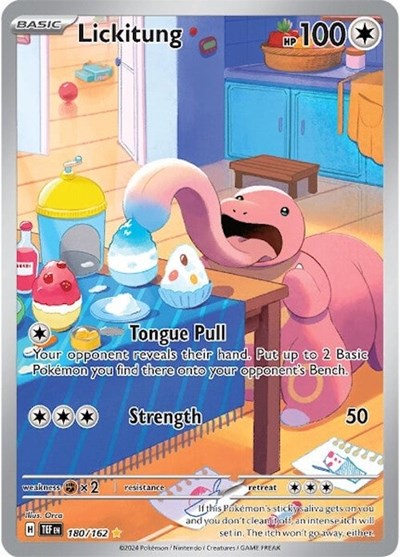 TEF: Lickitung - 180/162 (Holofoil)