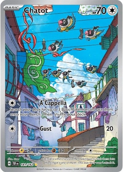 TEF: Chatot - 181/162 (Holofoil)