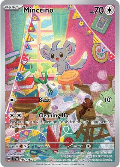 TEF: Minccino - 182/162 (Holofoil)