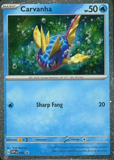 SVP: Carvanha - 093 (Holofoil)