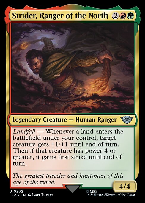 LTR: Strider, Ranger of the North (Foil)