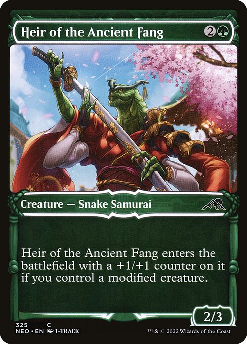 NEO: Heir of the Ancient Fang (Showcase) (Foil)