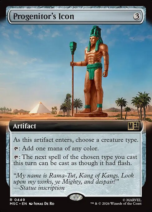MSC: Progenitor's Icon (Extended Art)