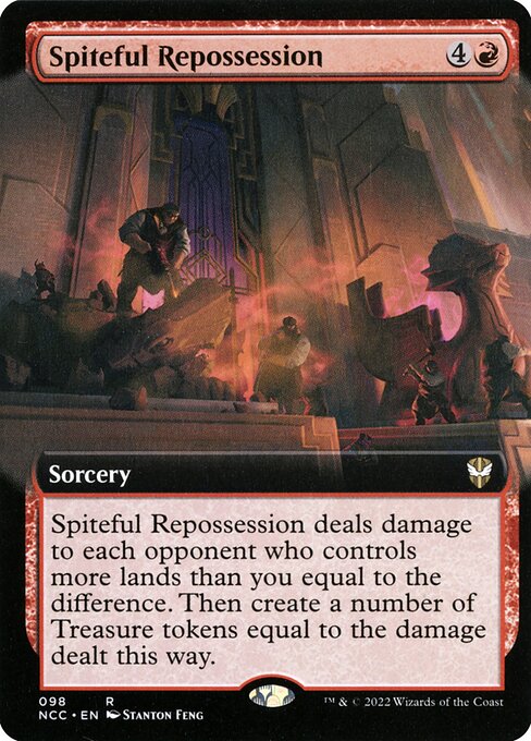 NCC: Spiteful Repossession (Extended Art) (Foil)