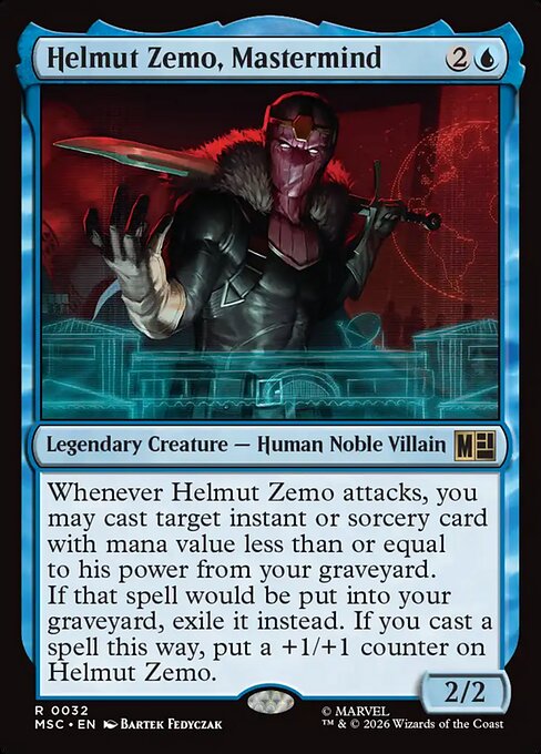 MSC: Helmut Zemo, Mastermind