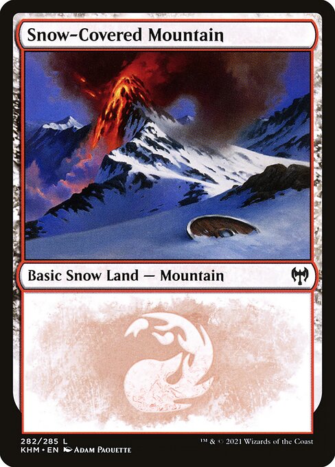 KHM: Snow-Covered Mountain (282)