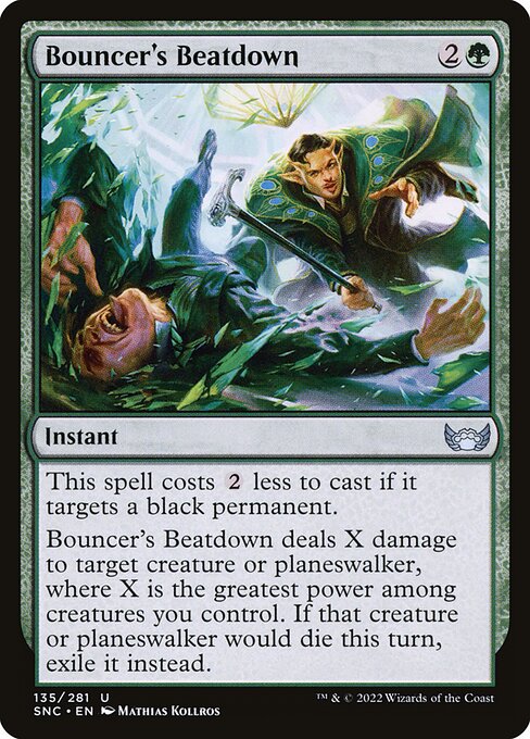 SNC: Bouncer's Beatdown (Foil)