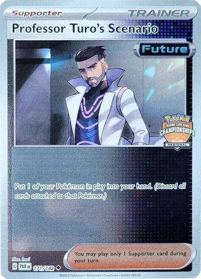 PR: Professor Turo's Scenario (Regional Championship) (Reverse Holofoil)