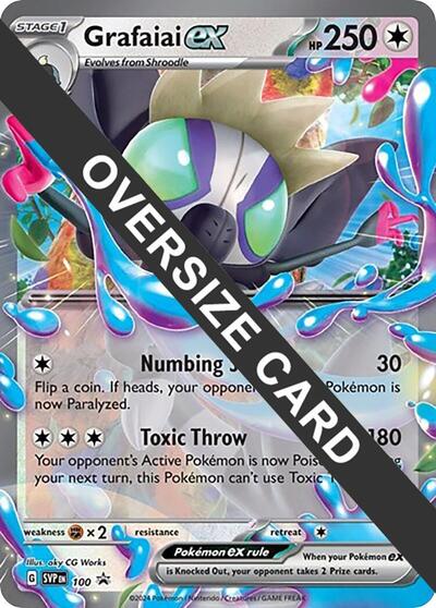 PR: Grafaiai ex - 100 (SV: Scarlet & Violet Promo Cards) (Holofoil)