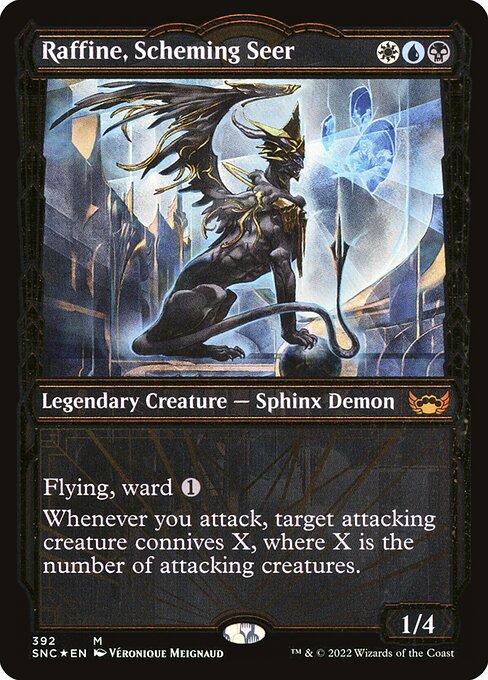 SNC: Raffine, Scheming Seer (Gilded Foil)