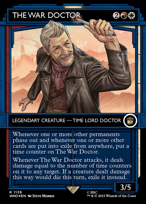 WHO: The War Doctor (Showcase) (Surge Foil)