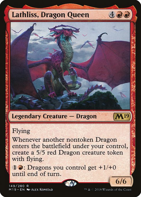 M19: Lathliss, Dragon Queen (Foil)