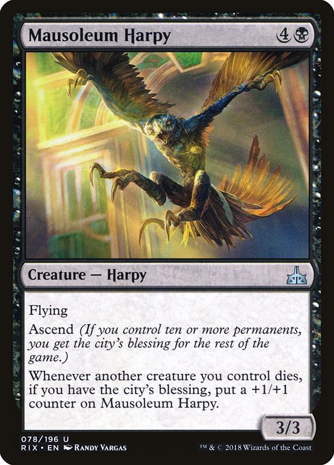 RIX: Mausoleum Harpy