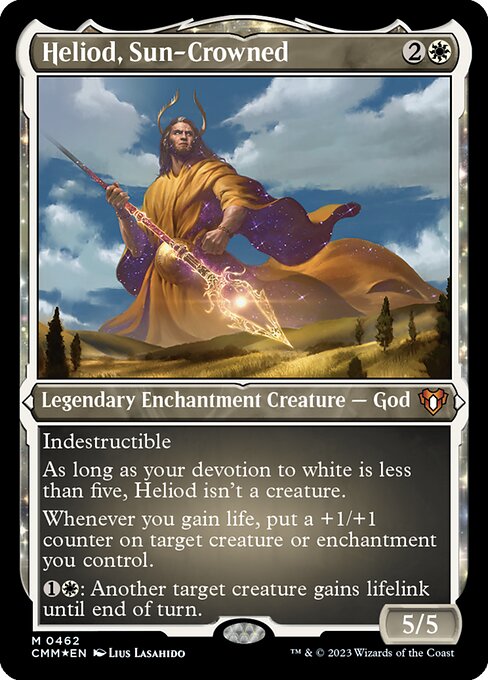 CMM: Heliod, Sun-Crowned (Foil Etched)