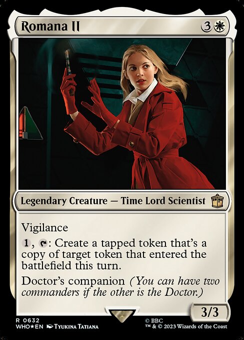 WHO: Romana II (Surge Foil)