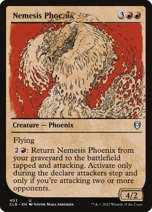 CLB: Nemesis Phoenix (Showcase) (Foil)