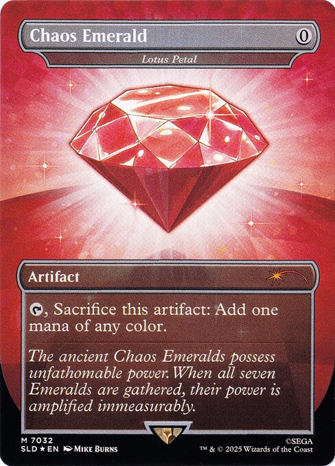 SLD: Chaos Emerald - Lotus Petal (7032) (Foil)