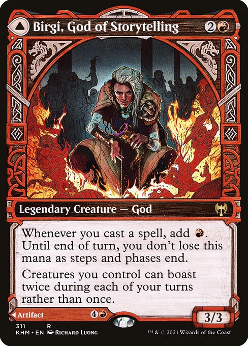 KHM: Birgi, God of Storytelling (Showcase) (Foil)