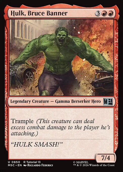 MSC: Hulk, Bruce Banner (0850)