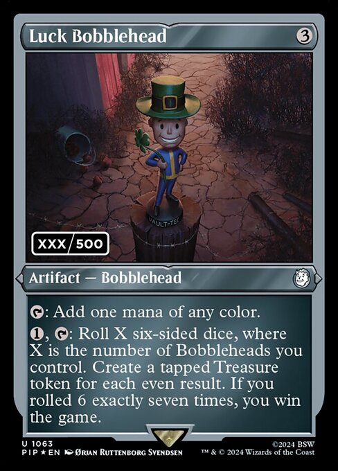 PIP: Luck Bobblehead (Serial Numbered) (Foil)