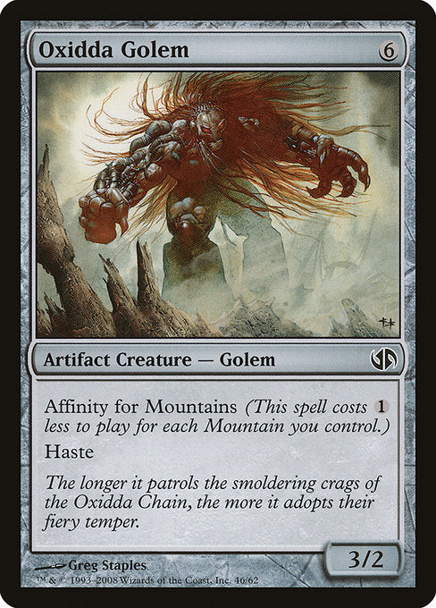 DD2: Oxidda Golem