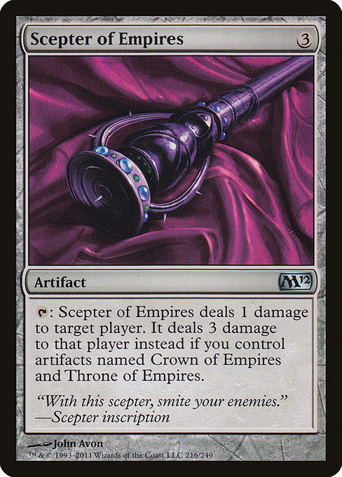 M12: Scepter of Empires (Foil)